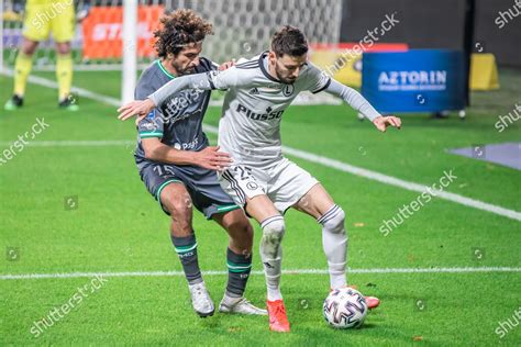 Kenneth Saief Lechia Filip Mladenovic Legia Editorial Stock Photo ...
