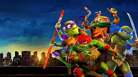 Teenage Mutant Ninja Turtles: Mutant Mayhem 4K Ultra HD Movie Wallpaper
