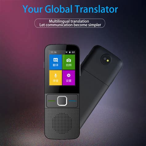 T10 Smart Offline Voice-Translator 137 Languages Instant Translator ...