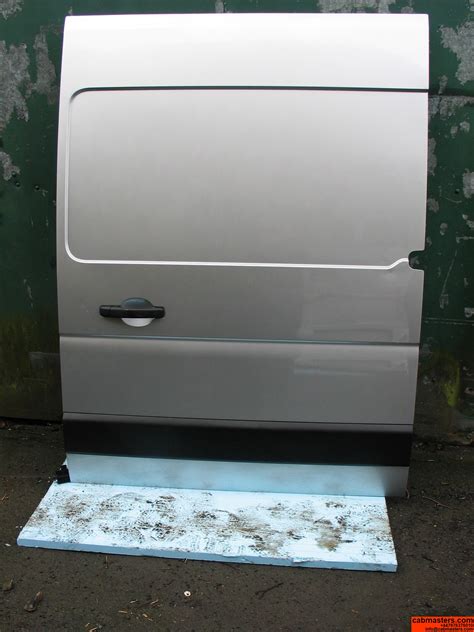 Renault Master Side Loading Doors Silver for sale at Cabmasters