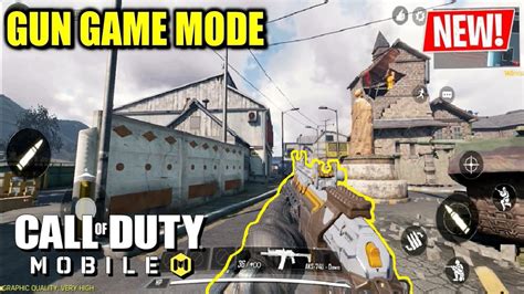 *NEW* CALL OF DUTY MOBILE - GUN GAME MODE GAMEPLAY ULTRA 60FPS