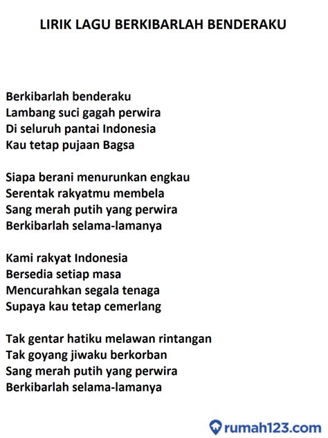 Lirik Lagu Berkibarlah Benderaku Ciptaan Bu Sud dan Makna Dibaliknya