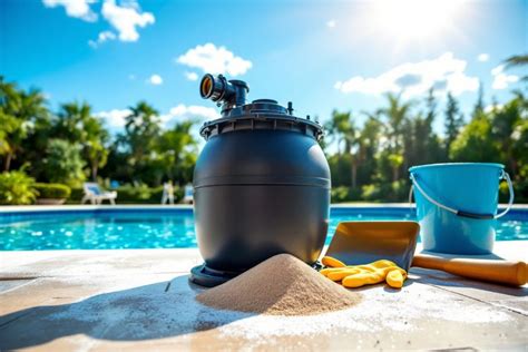 Le changement du sable filtre piscine : guide pratique et essentiel