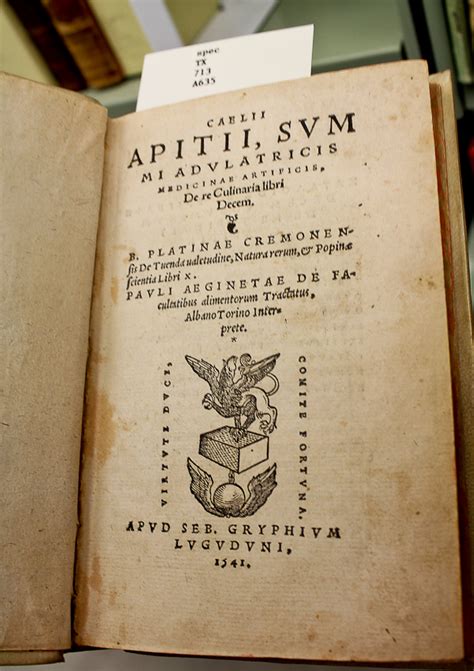 Apicius close up 1 - The Culinary Cellar