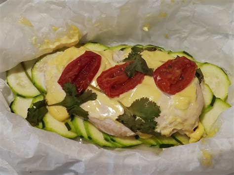 Papillote de poulet - MimineCuisine - Recette de cuisine facile