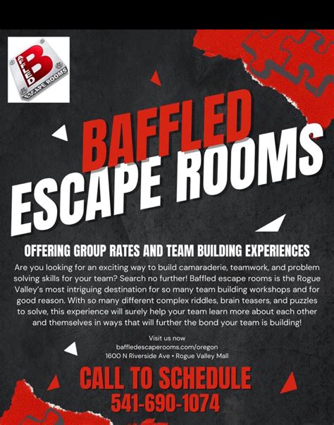 Baffled Escape Rooms | Medford OR