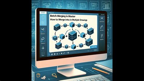 Microstation CONNECT Edition: How To Merge Into Master In Multiple Drawings (How To Batch Merge)