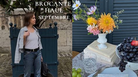 BROCANTE September 2023 / return from flea market / HAUL flea market