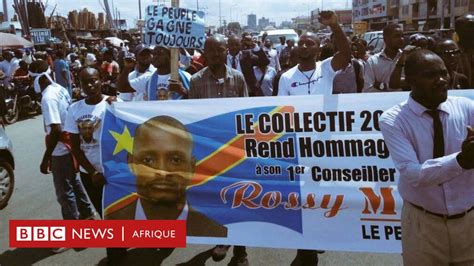 Kinshasa rend un dernier hommage à Rossy Mukendi - BBC News Afrique