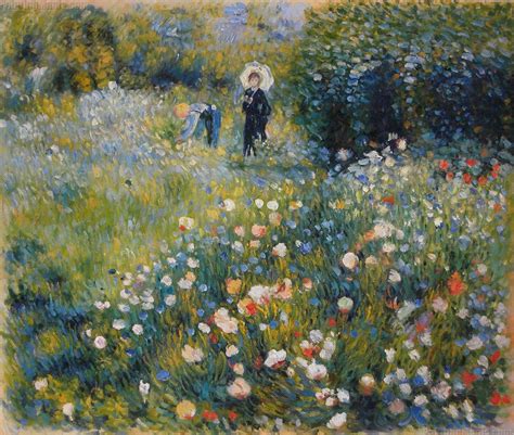 Pierre-Auguste Renoir | The Gardens | Renoir paintings, Renoir art ...