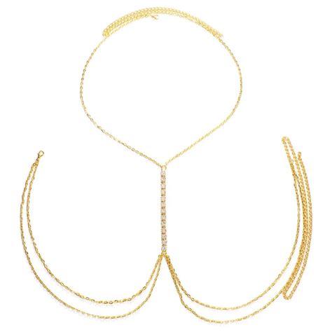 Bijou de Corps en Cristal Bralette - Ellie – Bijoux de Corps