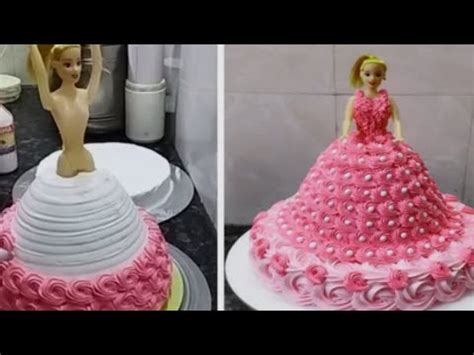 easy baby doll cake design #cake | #cakedecorating | #viral - YouTube