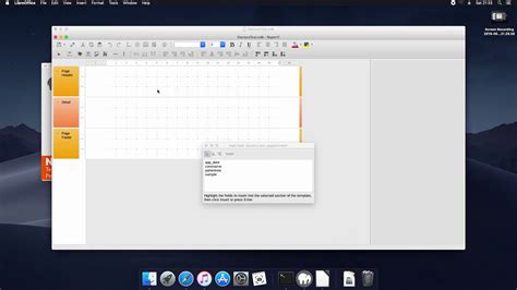 LibreOffice Base Reports On Mac - YouTube