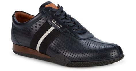 Bally Leather Shoes Men in Blue for Men | Lyst