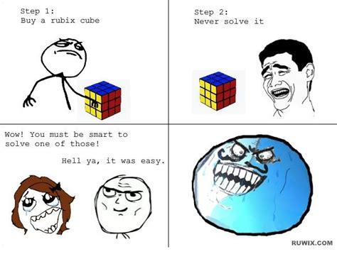 More Funny Rubik's Cube Images, Memes - Page 2