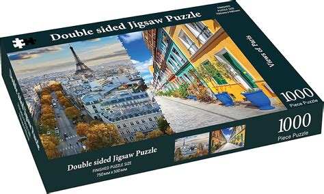 Robert Frederick, Views of Paris, 1000 Piece Double-Sided Jigsaw Puzzle ...