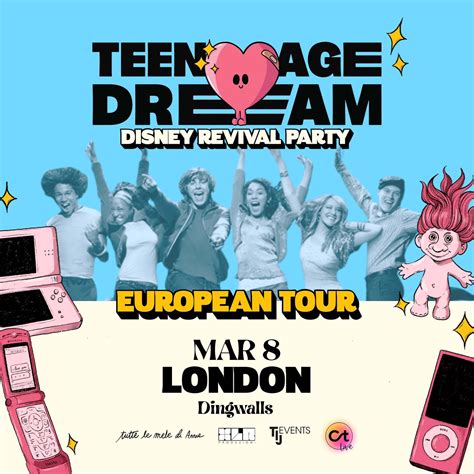 LONDON (08/03) — Teenage Dream Party