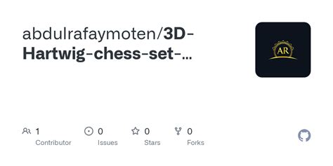 GitHub - abdulrafaymoten/3D-Hartwig-chess-set-master