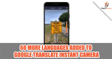 60 more languages added onto the Google Translate Instant Camera | TechNave