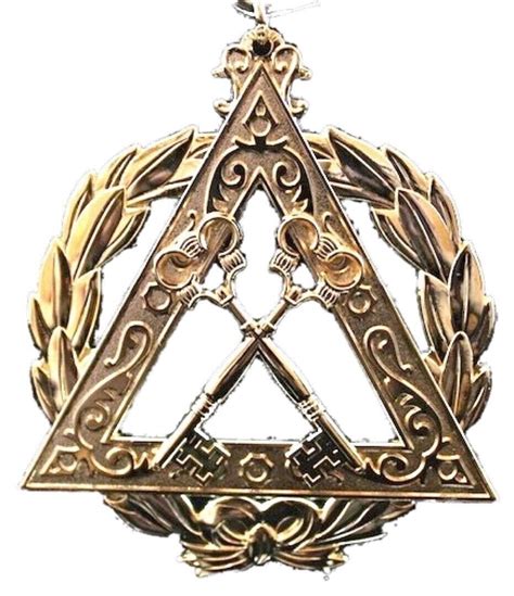 York Rite Royal Arch Grand Treasurer Officers Collar Jewel | eBay