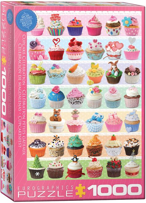 Cupcakes Celebration Jigsaw Puzzles at Eurographics