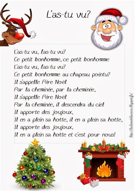 La maternelle de Laurène: L'as-tu vu? | Comptines de noel, Chanson de ...