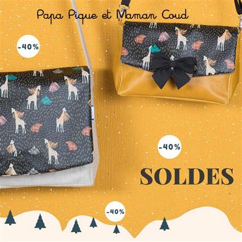 3 semaine (week). [20/1/2022-30/1/2022] Soldes. Papa pique et Maman coud