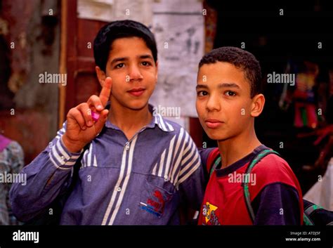 2, two, Moroccans, Moroccan boys, Moroccan, boys, teenage boys ...