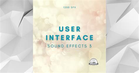 User Interface Sound Effects 3 | Audio Sound FX | Unity Asset Store