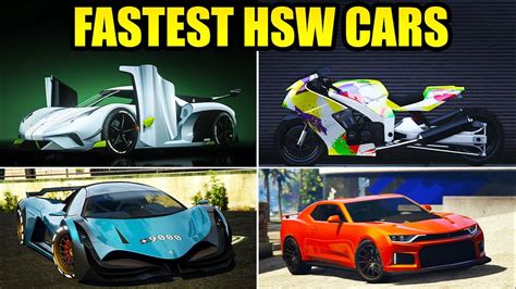 The Fastest HSW Cars in GTA Online (2023) - YouTube