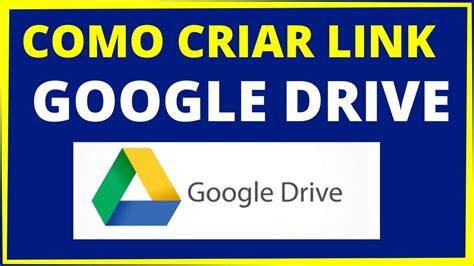 COMO CRIAR LINK NO GOOGLE DRIVE