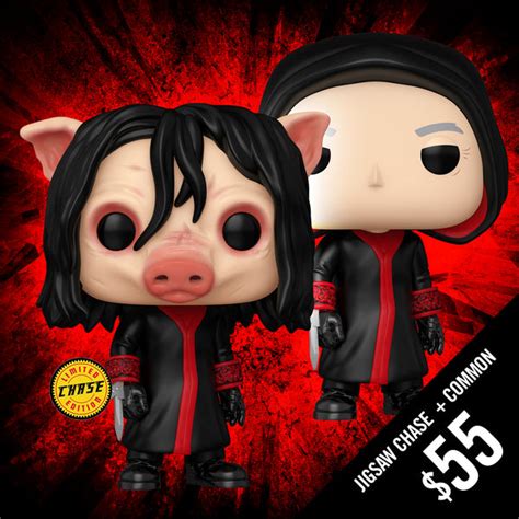 Pre-Order: Funko Pop! Saw: Jigsaw (Chase + Common) – Chalice Collectibles