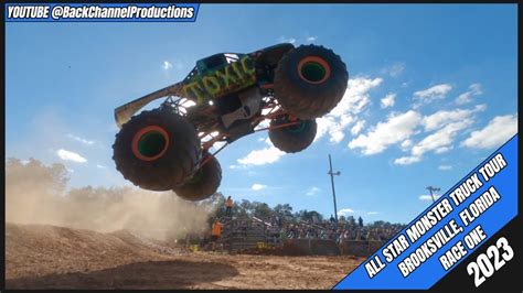 Video Series: All Star Monster Truck Tour Race One from Brooksville ...