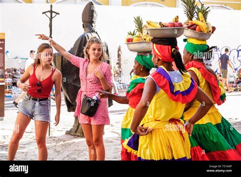 Colombian girl in traditional costume hi-res stock photography and ...