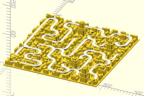 Fichier STL gratuit Maze city 🏙️ ・Objet imprimable en 3D à télécharger ...