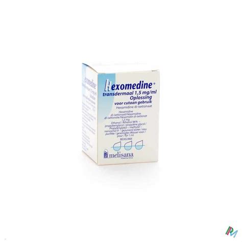 Hexomedine Solution Transcutanee 45 ml - commande en ligne | Optiphar