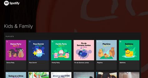 Spotify Introduces New Category For Kids | Ubergizmo