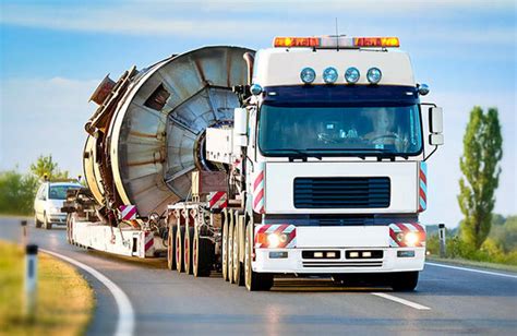 International transportation of oversized cargo - Road transportation ...