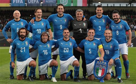 Azzurri Legends, che show | Foto - Sportmediaset