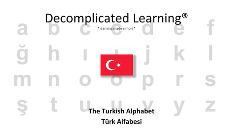 Learn Turkish - Decomplicated Learning