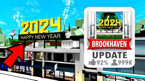 EVERYTHING In The Brookhaven NEW YEAR Update (2024) - YouTube