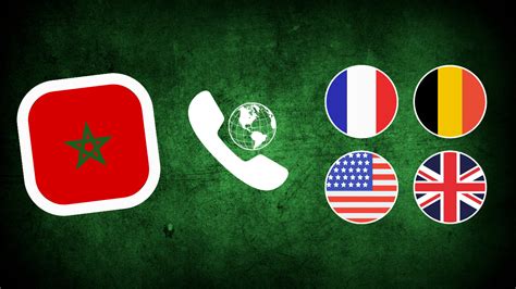 Appeler du Maroc vers la France, Belgique gratuitement