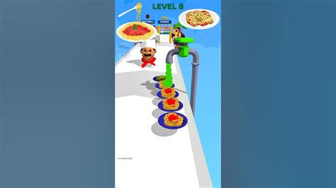 Noodles 🍜🍜 stack runner game level--8 #tootalgaming69 #games #shorts ...