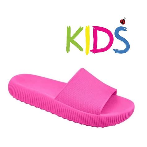 Chinelo Nuvem Slide INFANTIL Menina Confortável Leve Kids | Shopee Brasil