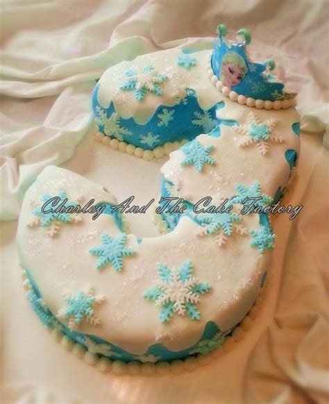 Frozen number 3 cake three | Frozen number 3 cake three | Flickr