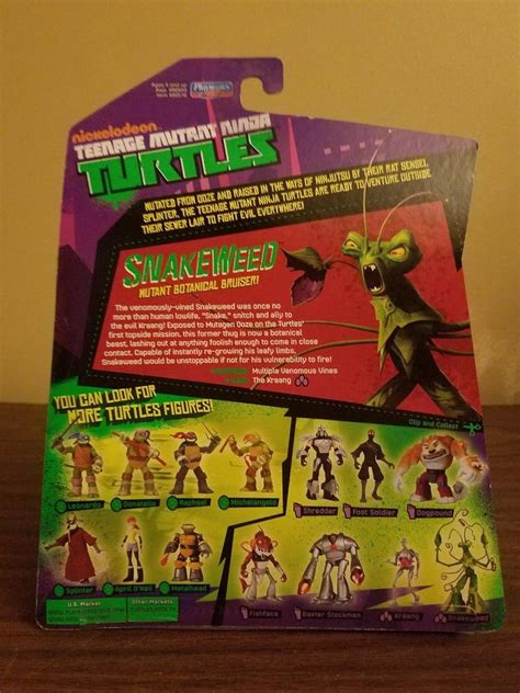 NICKELODEON TEENAGE MUTANT NINJA TURTLES SNAKEWEED | #1891242353