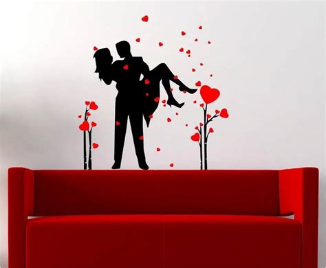 Interior Couple Vinyl Wall Sticker, For Home at Rs 100/sq ft in Kota ...