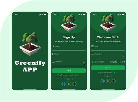 Greenify Mobile App :: Behance