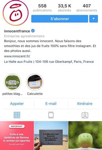 Le top 10 des bio insta les plus originales