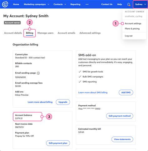 Understanding your account balance
